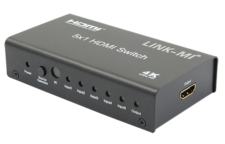LINK-MI LM-SW04-4K2K HDMI Switch with remote, Support 3D, 4K2K