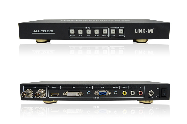 LINK-MI LM-AS01 ALL to SDI Scaler Converter