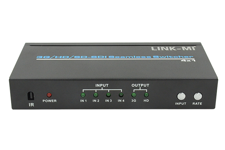 LINK-MI LM-S401 3G/HD/SD_SDI Seamless switcher 4 x 1