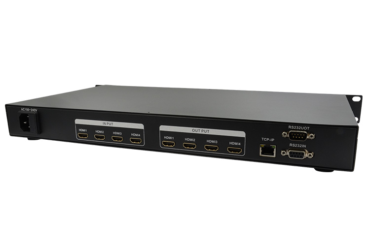 LINK-MI LM-MX44H 4X4 Matrix Switcher System