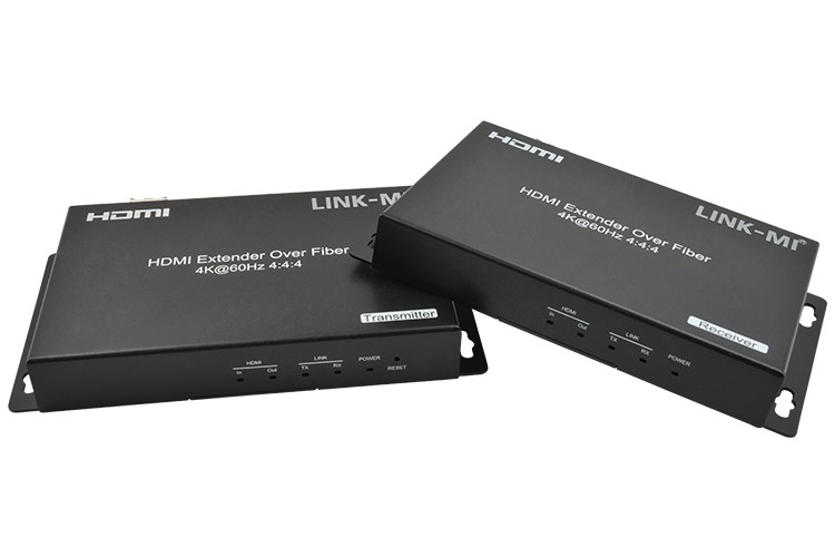 LINK-MI LM-EF04 60KM HDMI Extender Over Fiber, 4K@60Hz YUV4:4:4, HDR